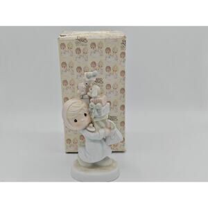 Precious Moments Bundles of Joy Enesco E-2374 1982 Porcelain Figurine